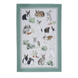 Ulster Weavers Rabbit Patch Green 100% Cotton Tea Towel