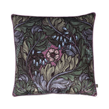 Laurence Llewelyn-Bowen Rambleicious Velvet Filled Cushion 55cm x 55cm - Green