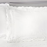 Renaissance 150 Thread Count Duvet Cover Set White - Renaissance Duvet Cover Set In White 3