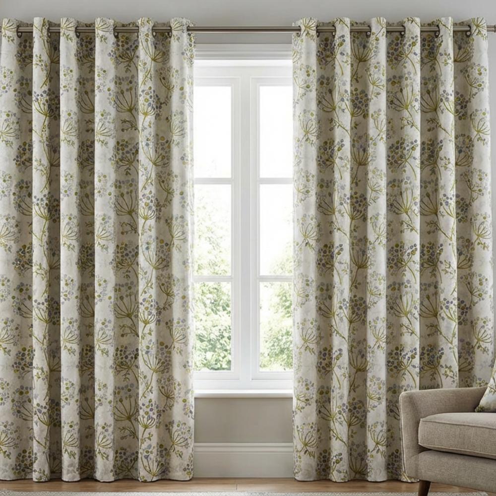 Rennes Green fabric sample