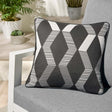 Rico Outdoor Water Resistant Cushion Cover or Filled 43cm x 43cm - Black