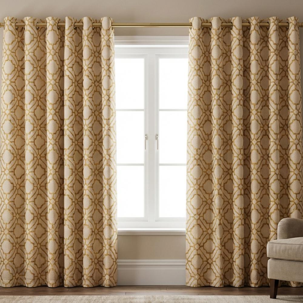 Rocco Made to Measure Curtains Gold