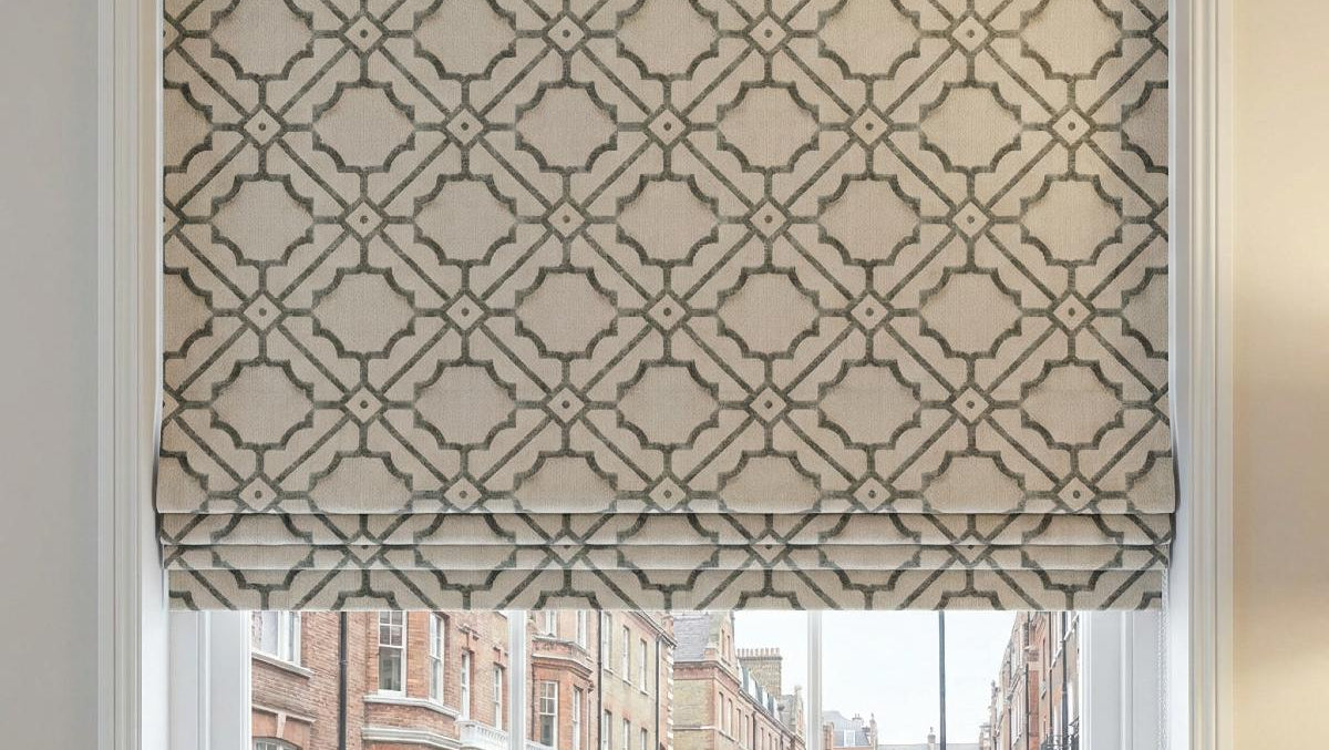 Rocco Made to Measure Roman Blind Duck Egg