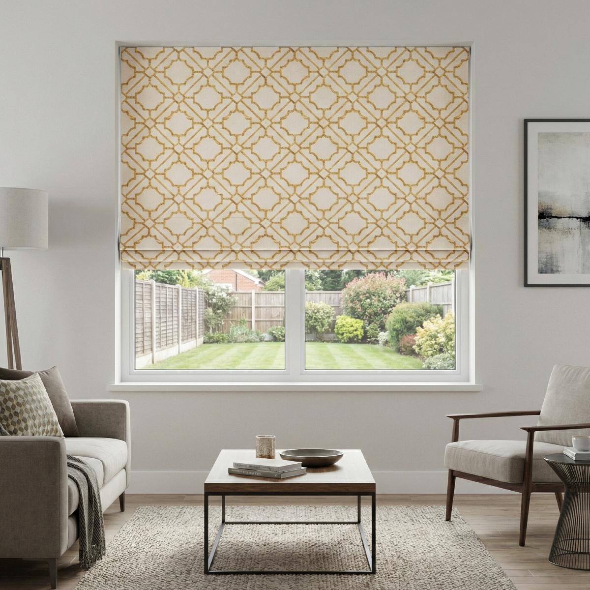 Rocco Made to Measure Roman Blind Gold