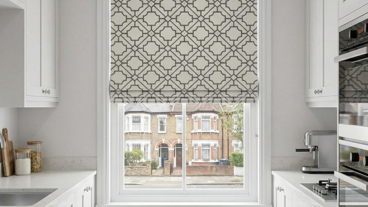 Rocco Made to Measure Roman Blind Graphite