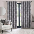 Laurence Llewelyn-Bowen Romilly Floral Velvet Blackout Eyelet Curtains Light Filtering Printed