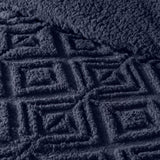 Snug Romo Cosy Fleece Duvet Cover Set - Navy - Romo Duvet Cover Set In Navy 3