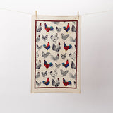 Ulster Weavers Rooster Luxury 100% Cotton Tea Towel - Rooster Cotton Tea Towel In Cream 3