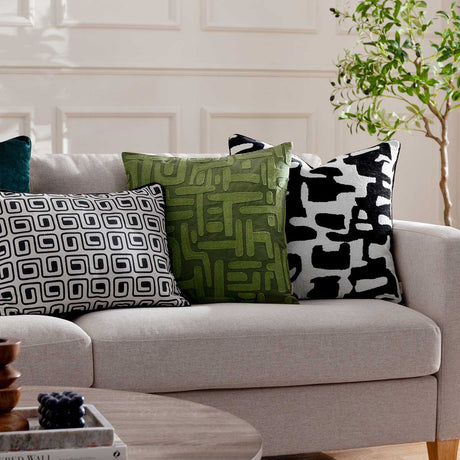 Safara Cushion Cover / Filled Cushion 14" x 20" (35cm x 50cm) by Hoem