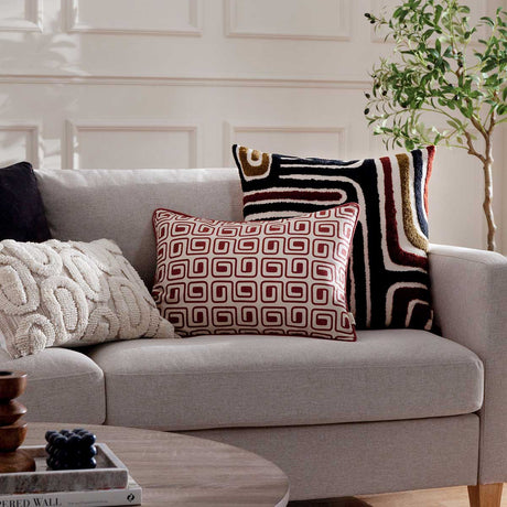 Safara Cushion Cover / Filled Cushion 14" x 20" (35cm x 50cm) by Hoem