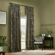 Seaweed Tape Top Pencil Pleat Curtains - Indigo