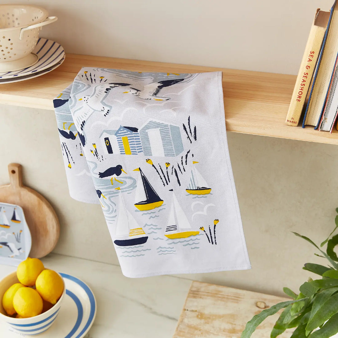 Ulster Weavers Seashore Cotton Textiles Tea Towel