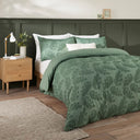 Seville Leaf Soft Touch Duvet Cover Set by Duvet Day