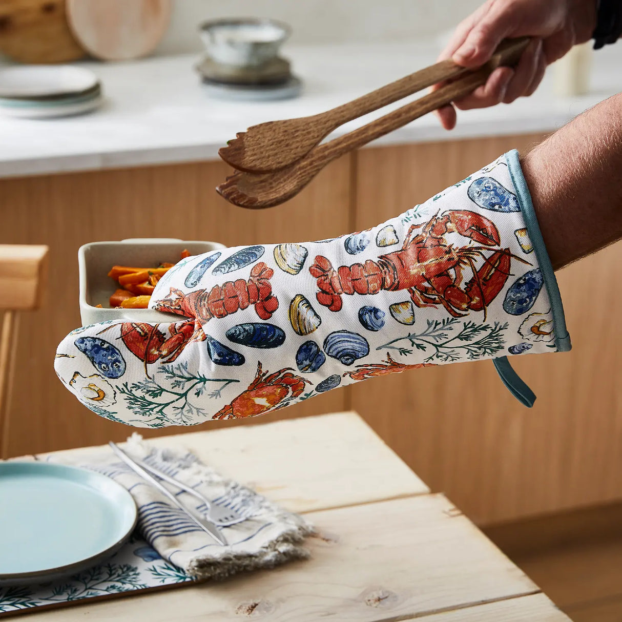 Shellfish Kitchen Collection by Ulster Weavers