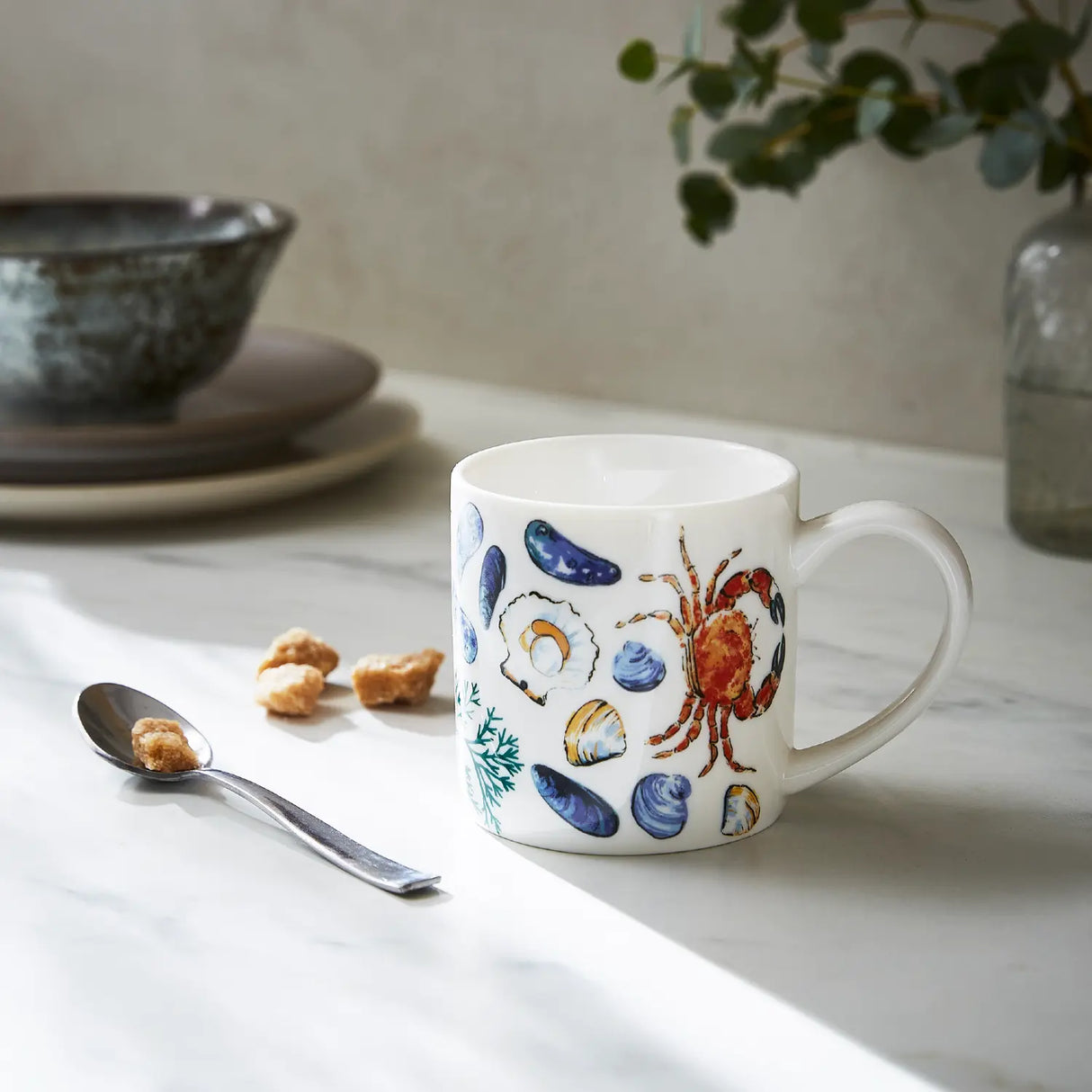Shellfish Kitchen Collection by Ulster Weavers