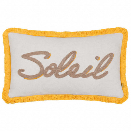 Soleil Cushion Cover / Filled Cushion 12" x 20" (30cm x 50cm) by furn.