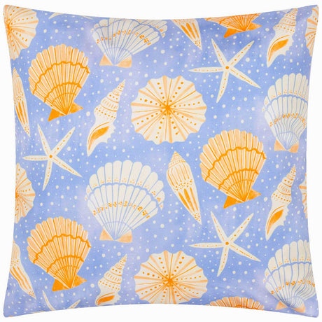 Sea Shells Outdoor Cushion Cover / Filled Cushion 18" x 18" (45cm x 45cm) by furn.