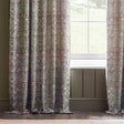Strawberry Thief Jacquard Tape Top Pencil Pleat Curtains - Biscuit