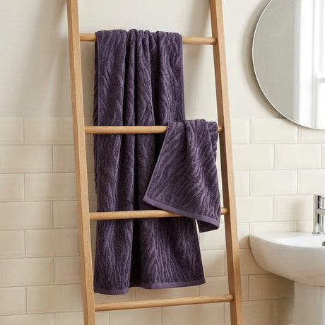Safari 500gsm Damson 100% Cotton Towels-3