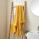 Safari 500gsm Mustard Yellow 100% Cotton Towels-3
