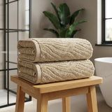 Safari 500gsm Natural Sand 100% Cotton Towels-1