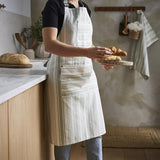Ulster Weavers Sage Stripe Cotton Kitchen Textiles Collection