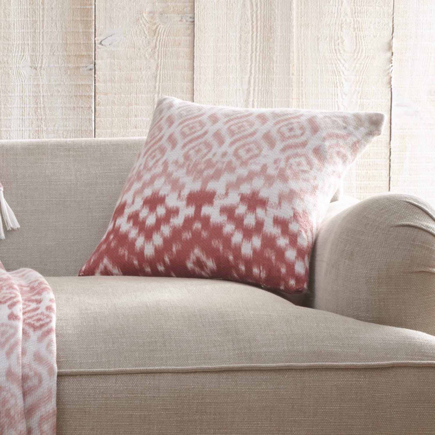 Sakari Cushion Cover 43cm x 43cm 17" x 17" - Terracotta