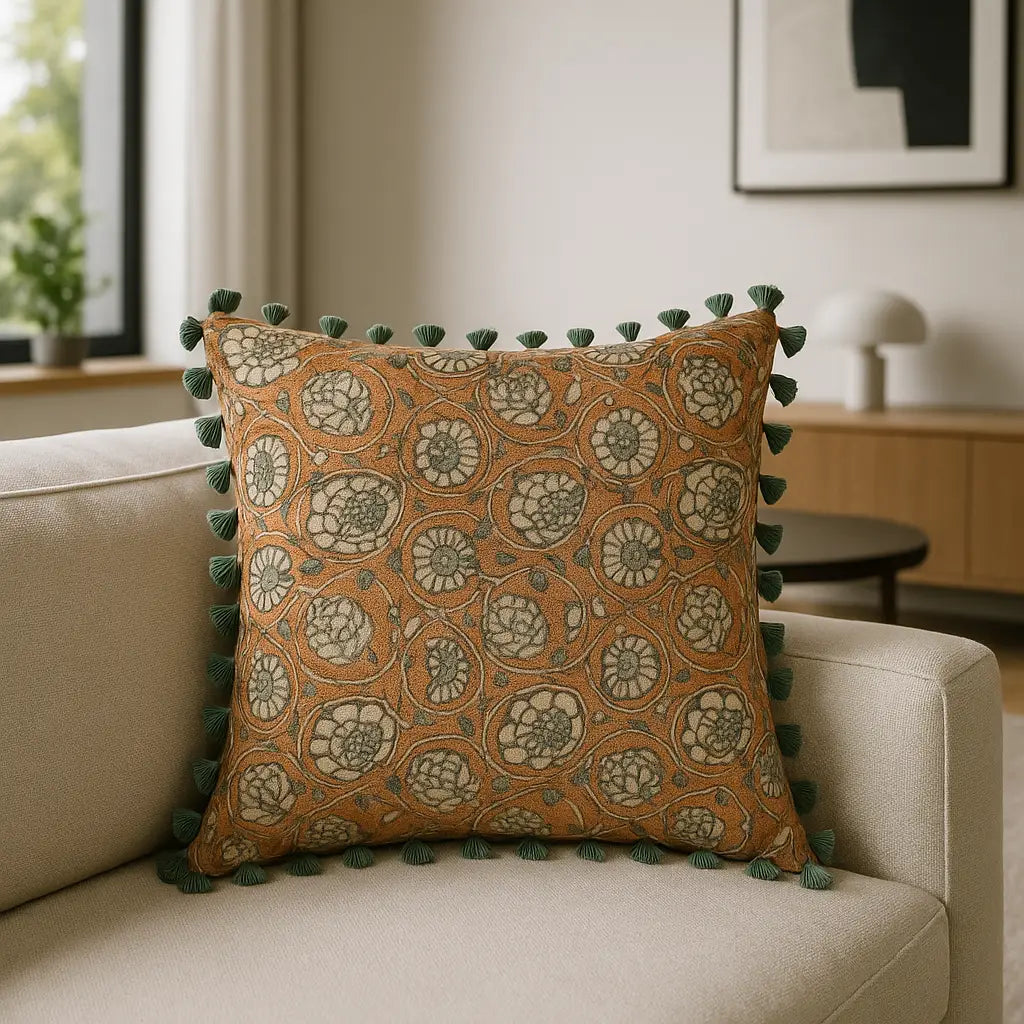 Salisa Cushion Cover 20" x 20" (50cm x 50cm) by Paoletti