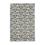 Ulster Weavers Salmon 100% Cotton Tea Towel Blue