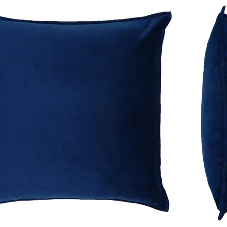 Sandhurst Velvet Cushion Cover and Filled Cushion 18" x 18" (45cm x 45cm) by Sundour
