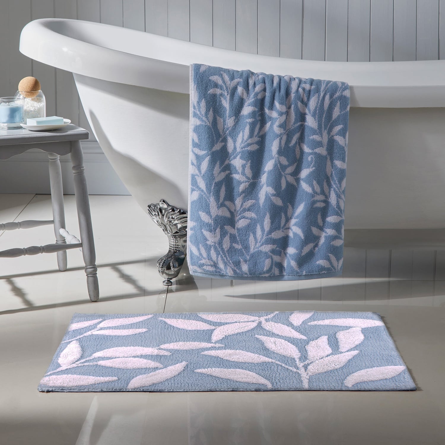 Sandringham Soft Absorbent Bath Mat 50cm x 80cm