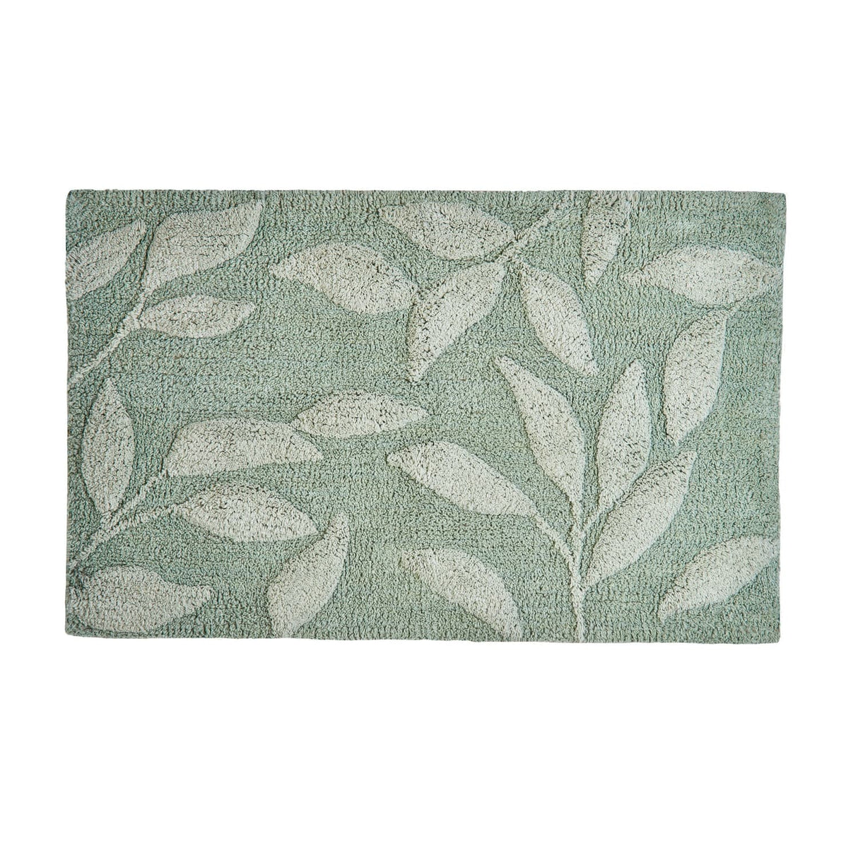 Sandringham Soft Absorbent Bath Mat 50cm x 80cm - Sandringham Bath Mat In Steel Sage 50 X 80Cm 2