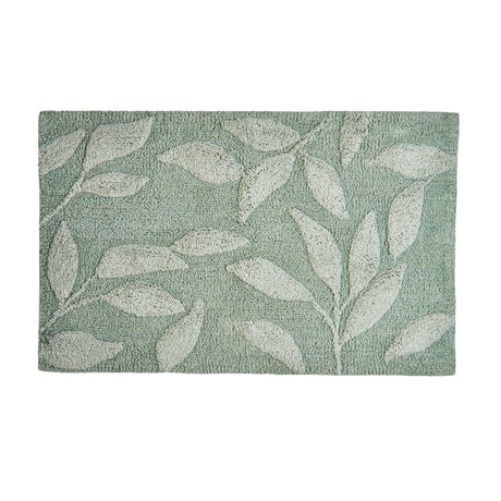 Sandringham Soft Absorbent Bath Mat 50cm x 80cm - Sandringham Bath Mat In Steel Sage 50 X 80Cm 2