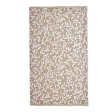 Sandringham Jacquard Leaf 550gsm Towel - Natural - Sandringham Towels In Natural 4