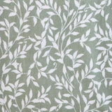 Sandringham Jacquard Leaf 550gsm Towel - Sage - Sandringham Towels In Sage 2