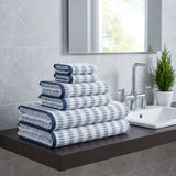 Santa Cruz 500gsm Blue 100% Cotton Towels-1