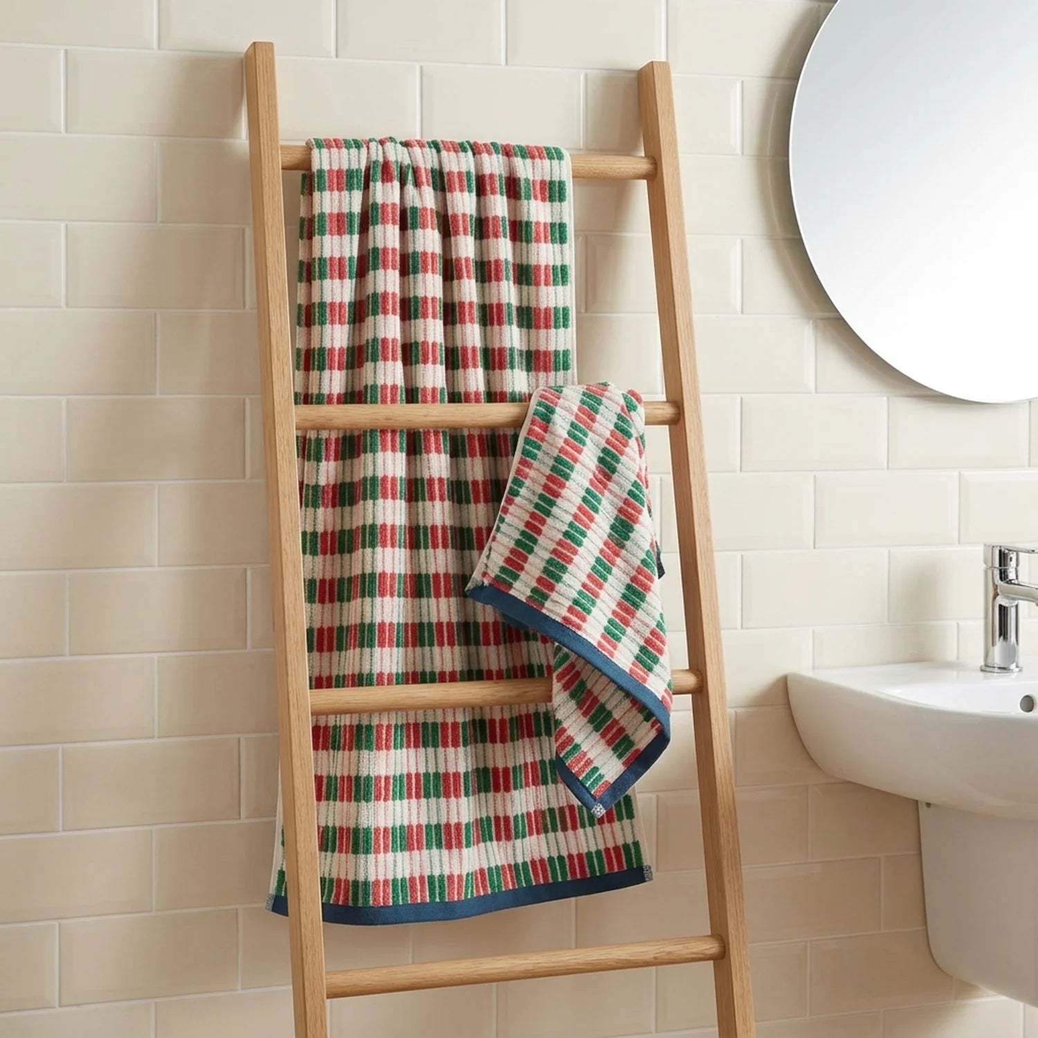 Santa Cruz 500gsm Multicolour 100% Cotton Towels-3