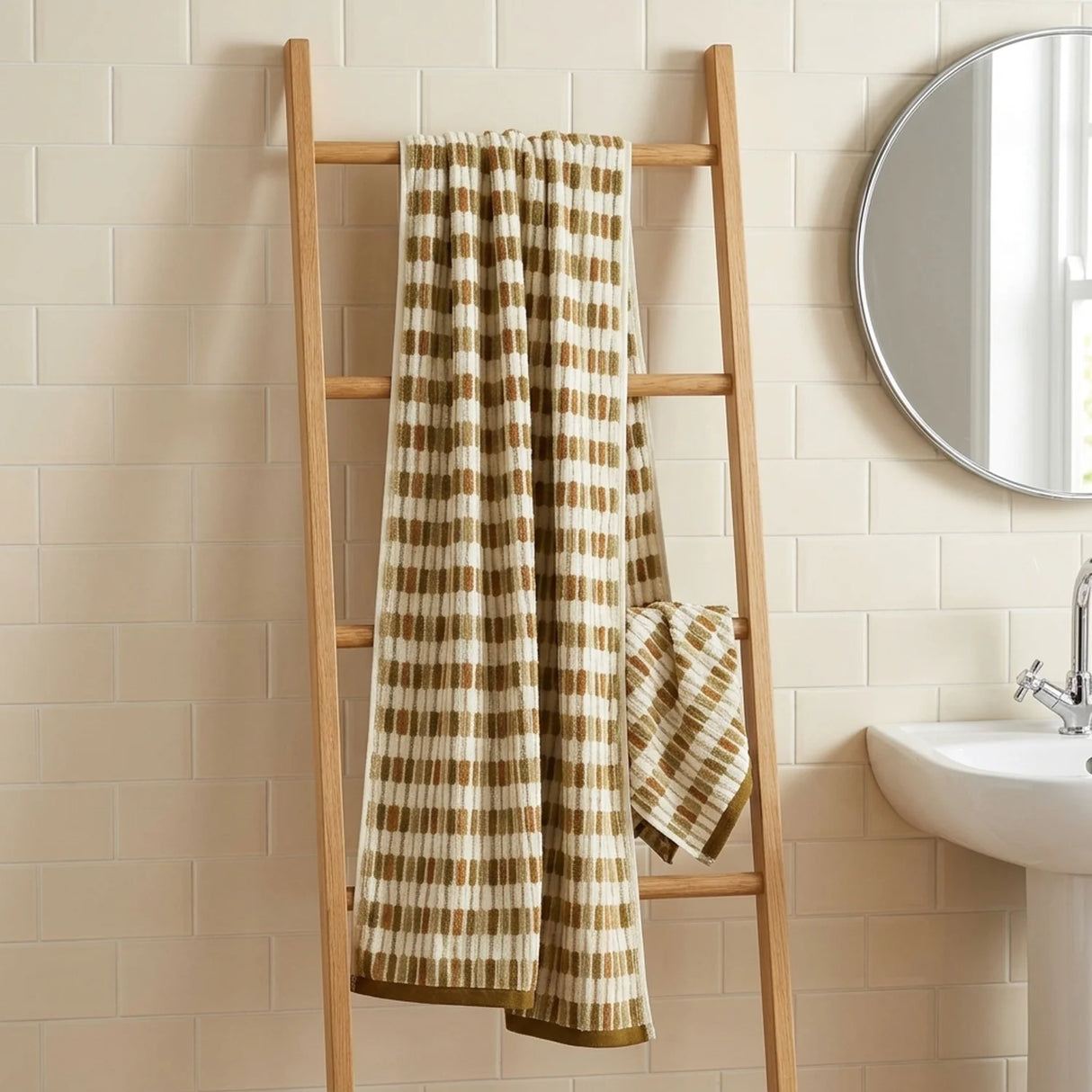 Santa Cruz 500gsm Natural 100% Cotton Towels-4