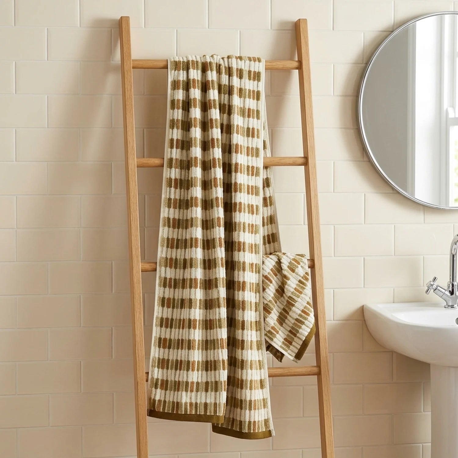 Santa Cruz 500gsm Natural 100% Cotton Towels-4