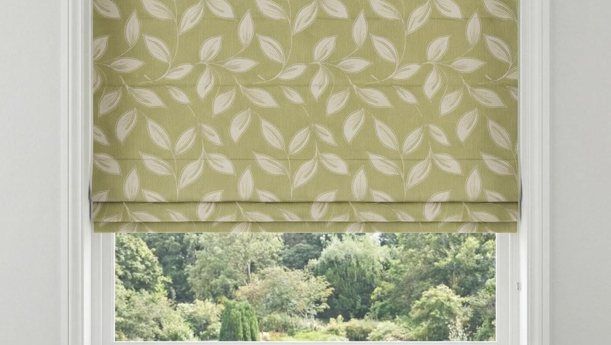 Sardinia Made to Measure Roman Blind Green