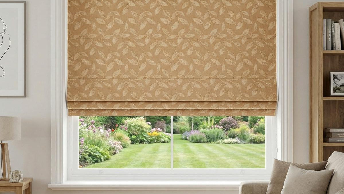 Sardinia Made to Measure Roman Blind Mocha