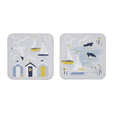 Ulster Weavers Seashore Coasters 4 Pack - Seashore Coasters 4 Pack In Blue 2