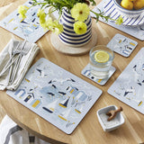 Ulster Weavers Seashore Cotton Textiles Placemat 4 Pack - Seashore Placemat 4 Pack In Blue 3