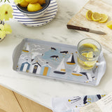 Ulster Weavers Seashore Small Tray - Seashore Small Serving Tray In Blue 3