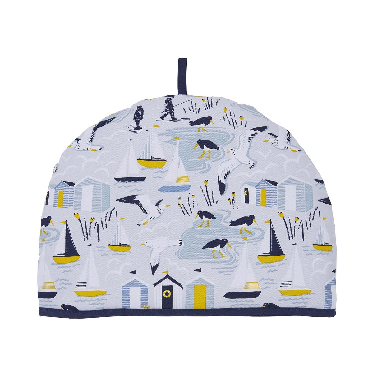 Ulster Weavers Seashore Cotton Textiles Tea Cosy - Seashore Tea Cosy In Blue 3