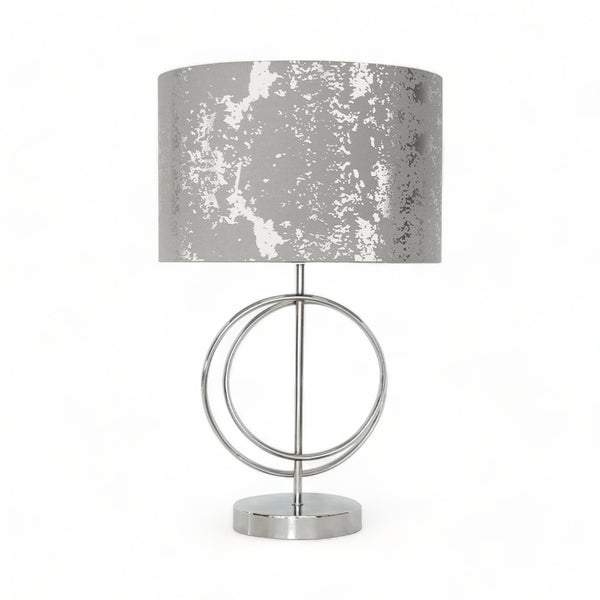 Selene Silver Table Lamp 49cm