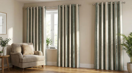 Selva Made to Measure Curtains Duck Egg