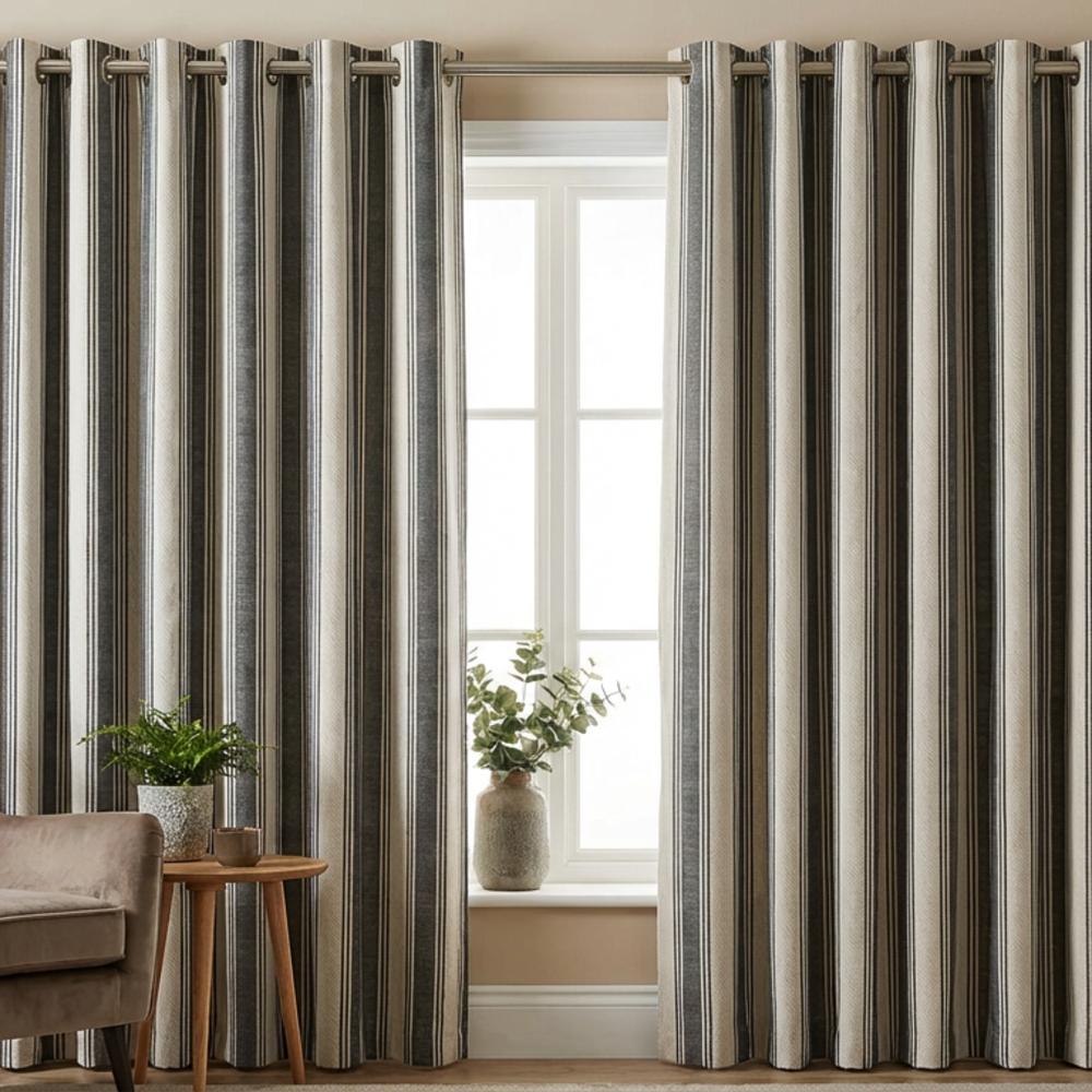 Selva Graphite fabric sample