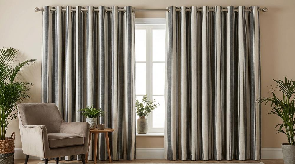 Selva Made to Measure Curtains Graphite