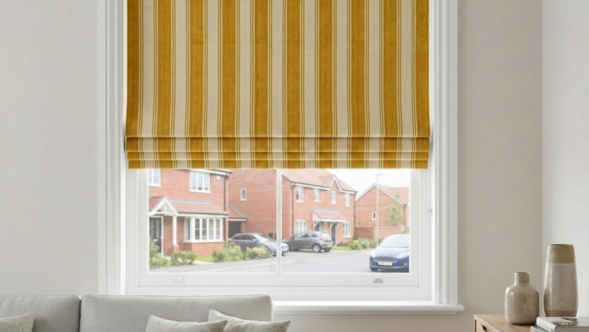 Selva Made to Measure Roman Blind Gold